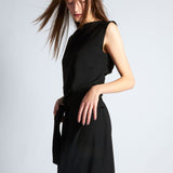 maliamills.com - jade dress - black crepe