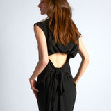 maliamills.com - jade dress - black crepe