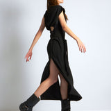 maliamills.com - jade dress - black crepe