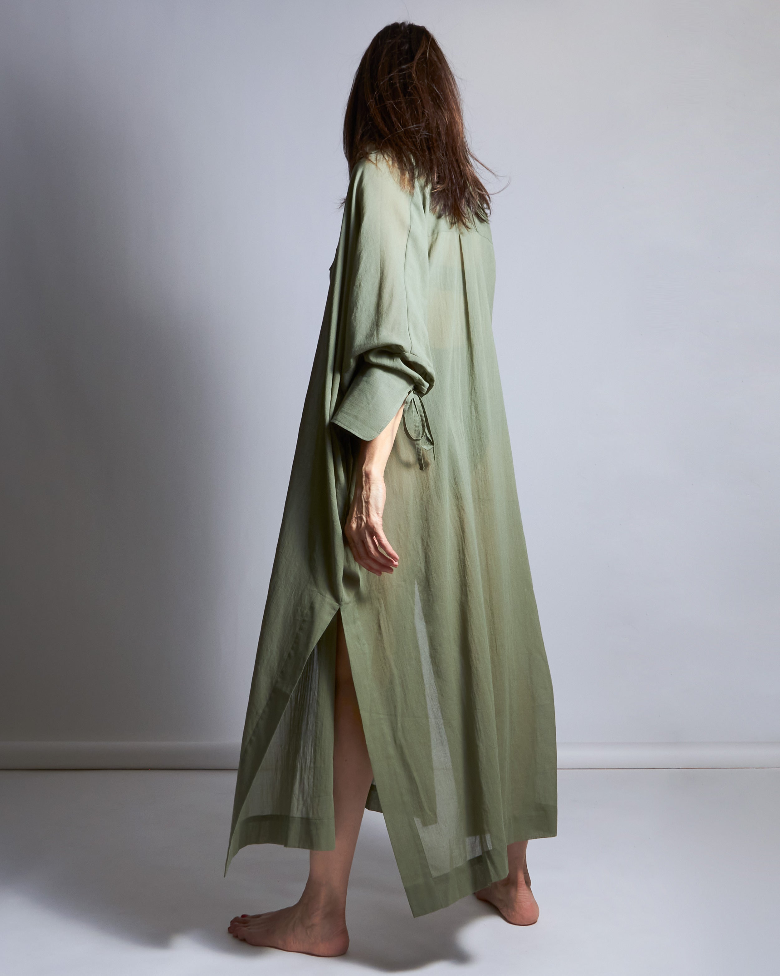 maliamills.com - bonita dress - frida green cotton chiffon
