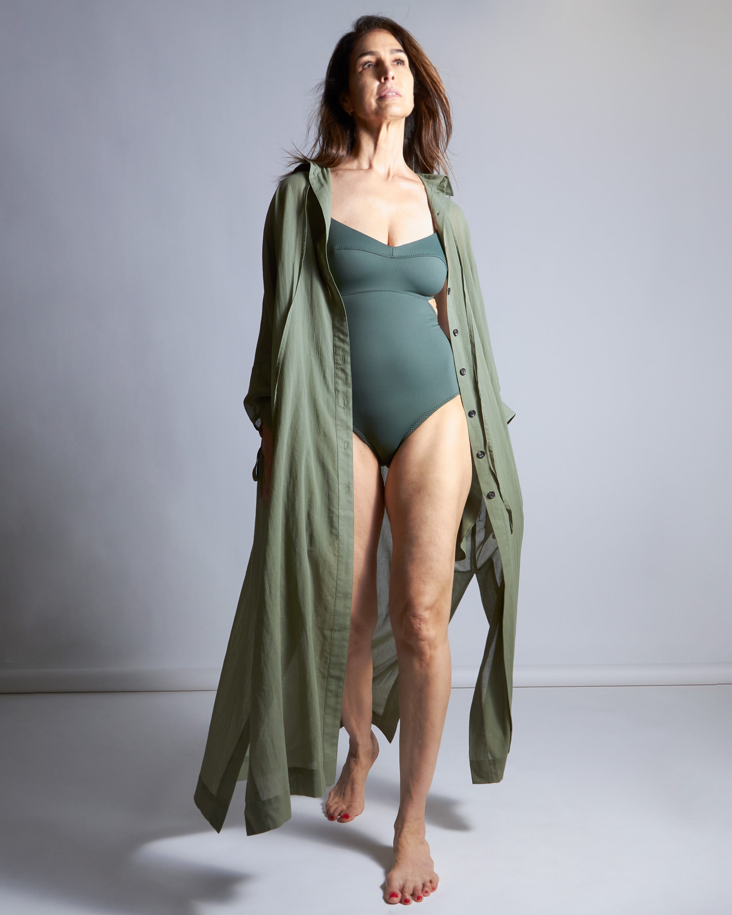 maliamills.com - bonita dress - frida green cotton chiffon
