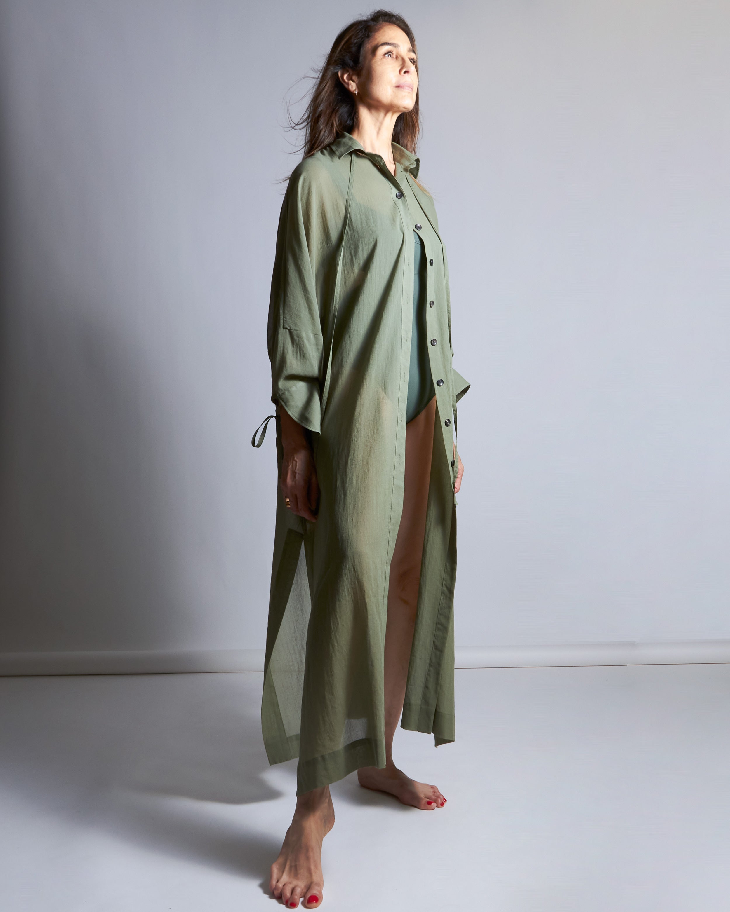 maliamills.com - bonita dress - frida green cotton chiffon