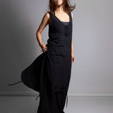 maliamills.com - josephine tunic - black silk