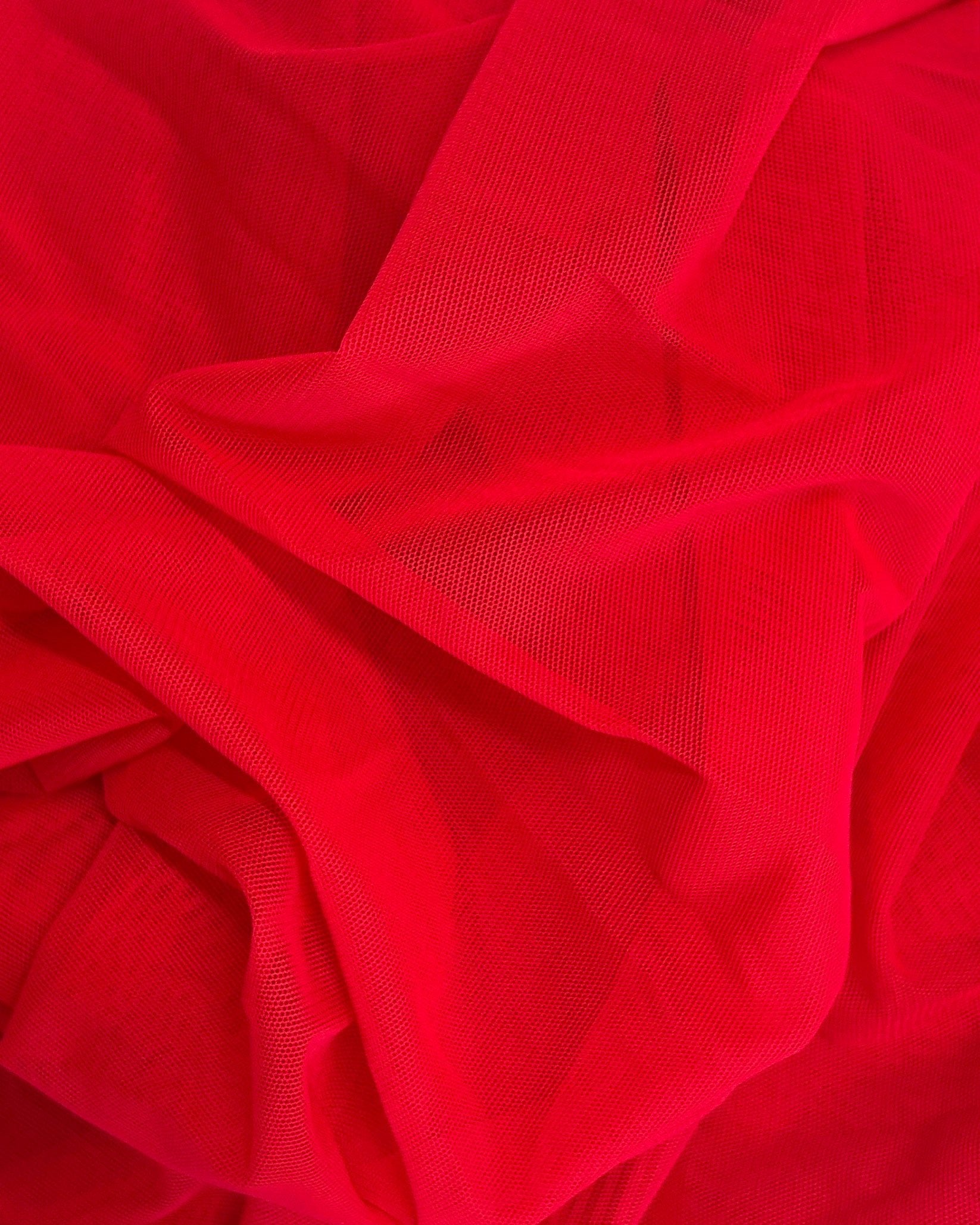 maliamills.com - tulle girl next door - red tulle - pre - order