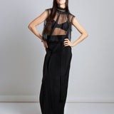 maliamills.com - kara skirt - black silk