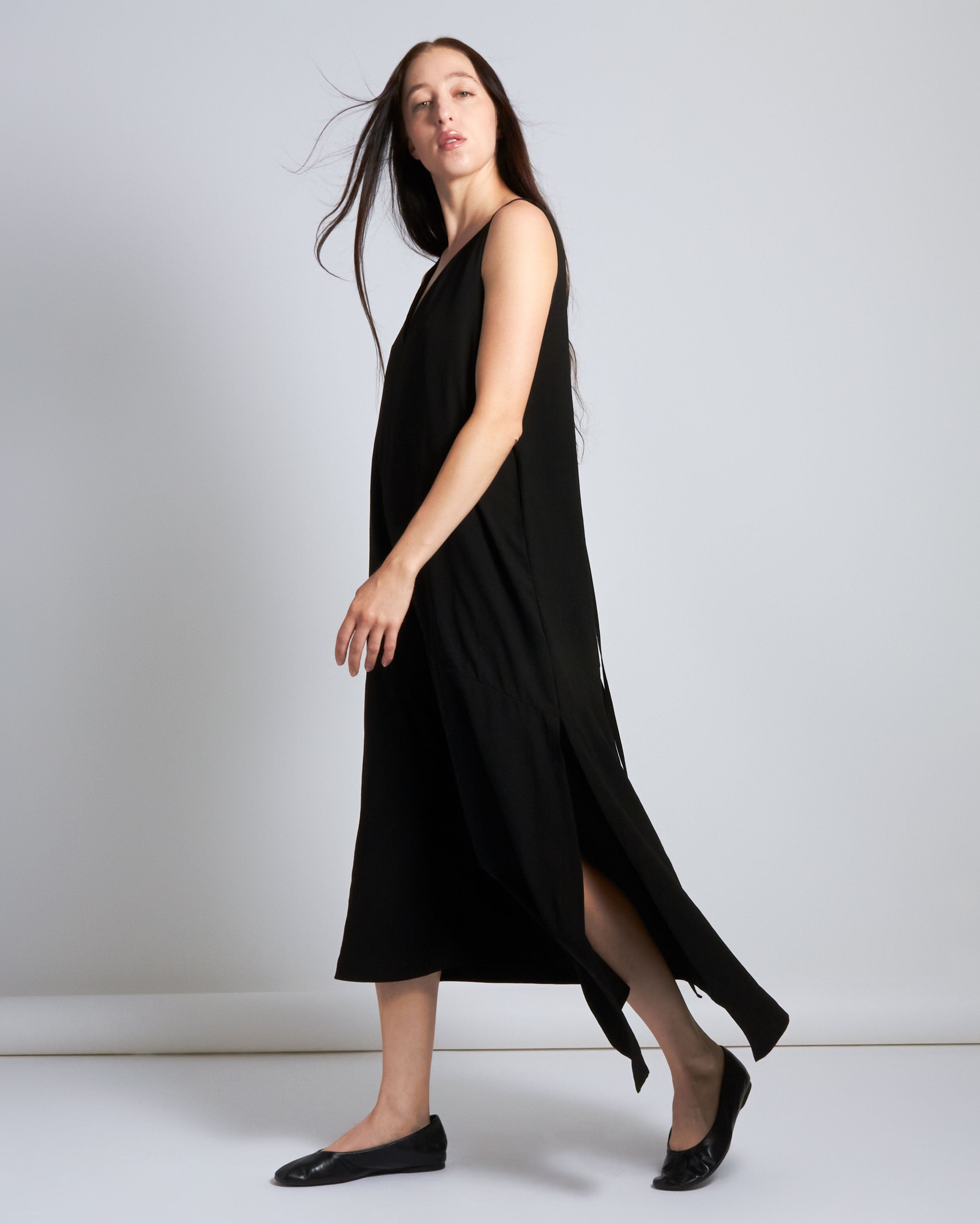 maliamills.com - jojo dress - black crepe