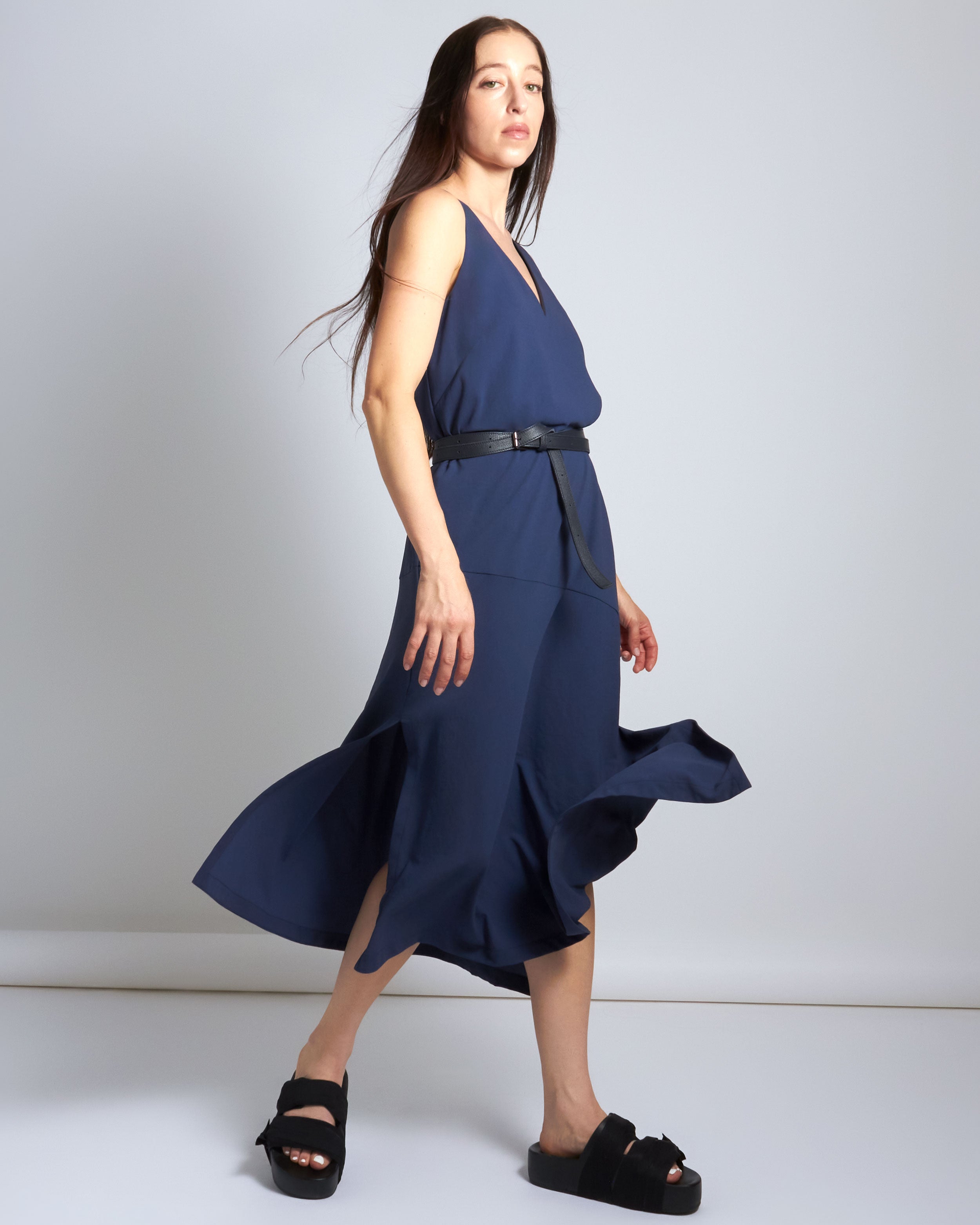 maliamills.com - jojo dress - bernadette blue crepe