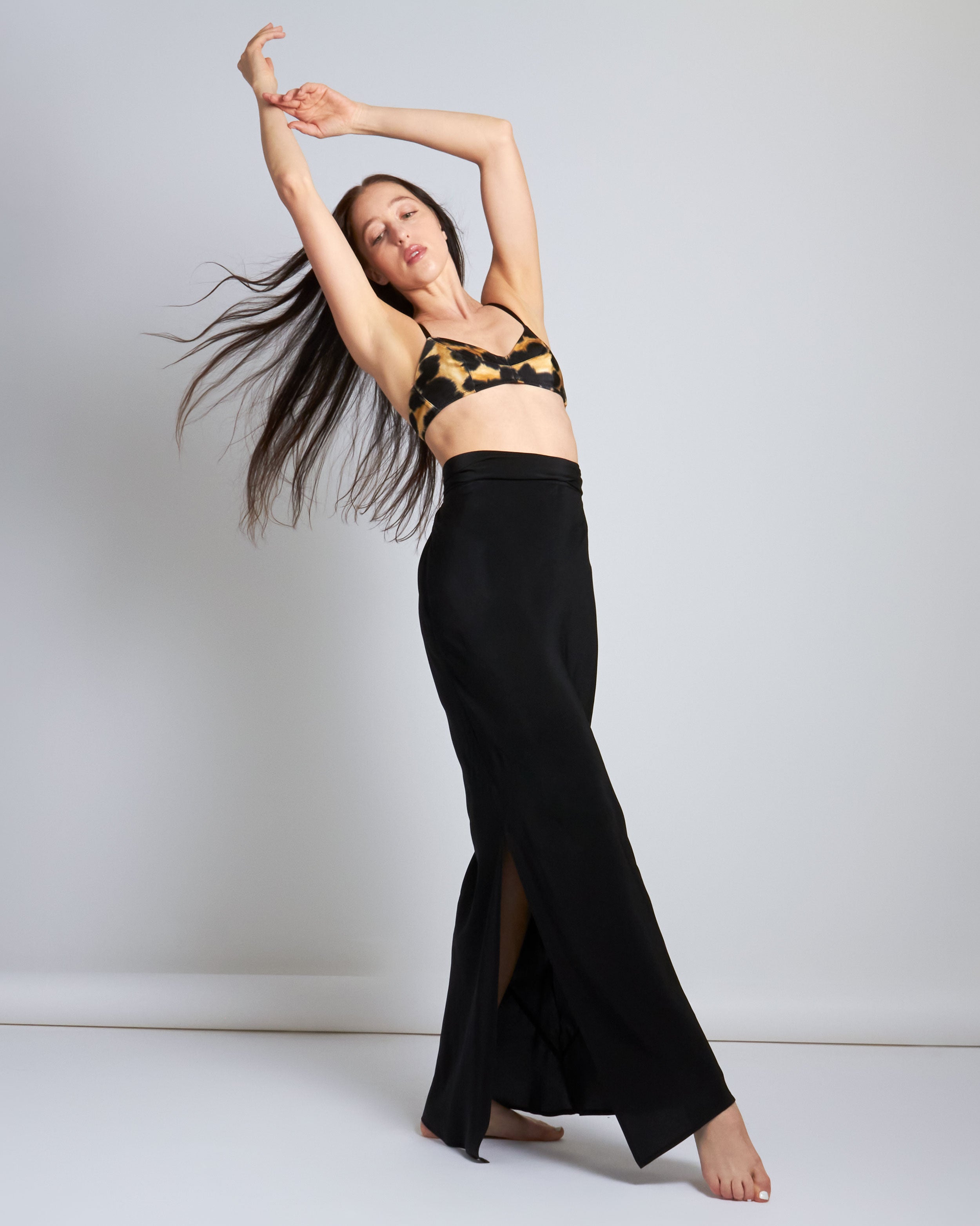 maliamills.com - kara skirt - black silk