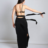 maliamills.com - kara skirt - black silk
