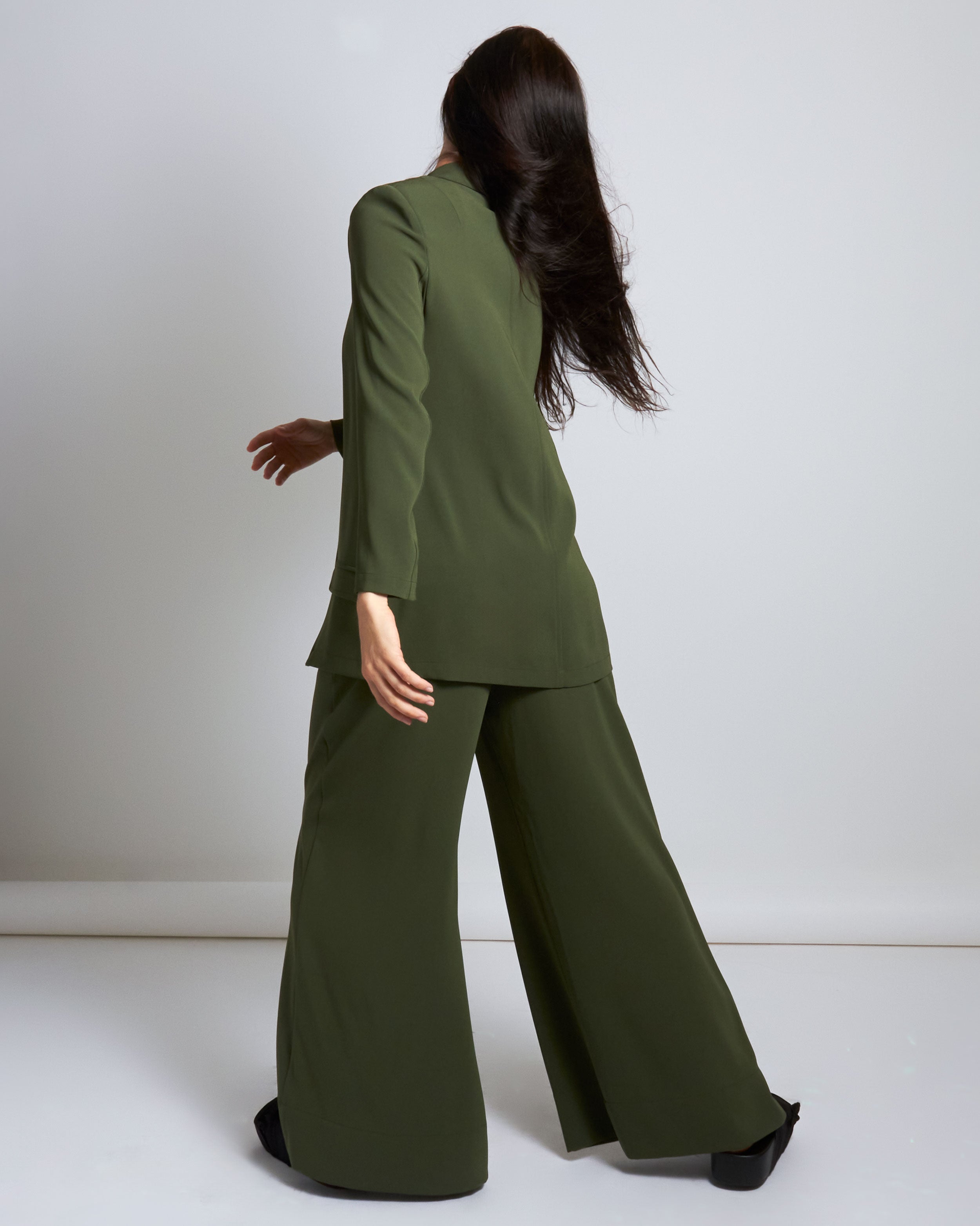 maliamills.com - paloma pant - gilda green heavy crepe