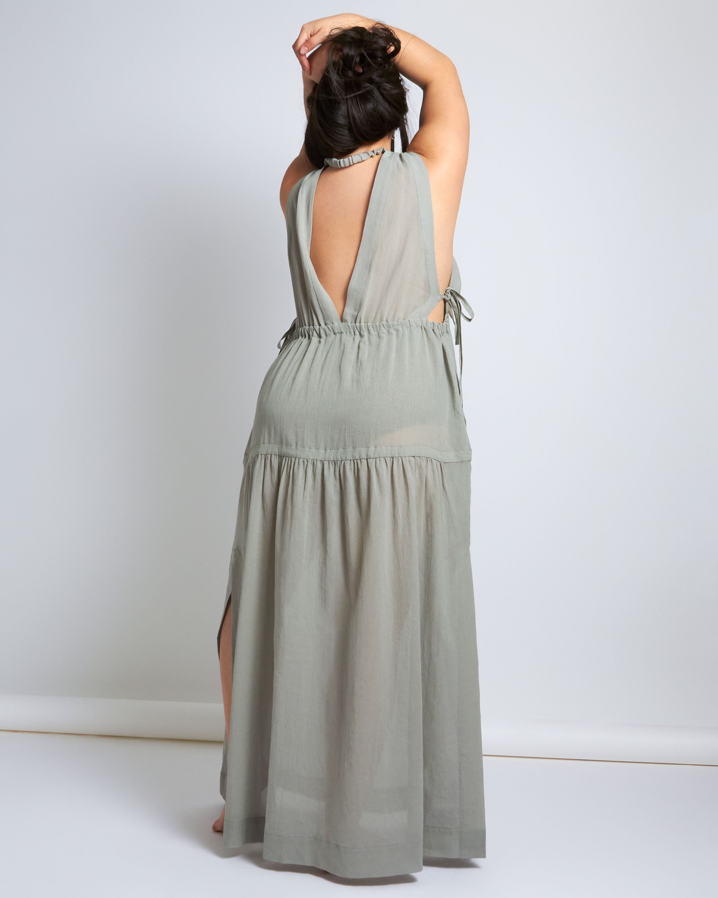maliamills.com - blondell coverup - lilla green cotton chiffon