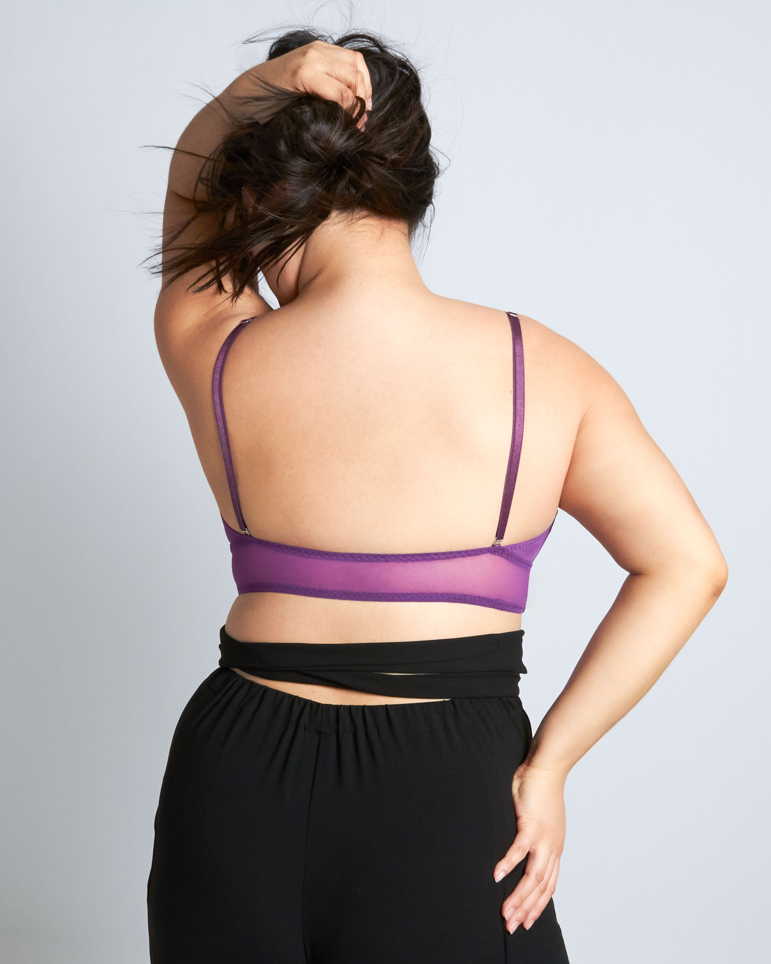 maliamills.com - tulle girl next door - aurora purple tulle - pre - order