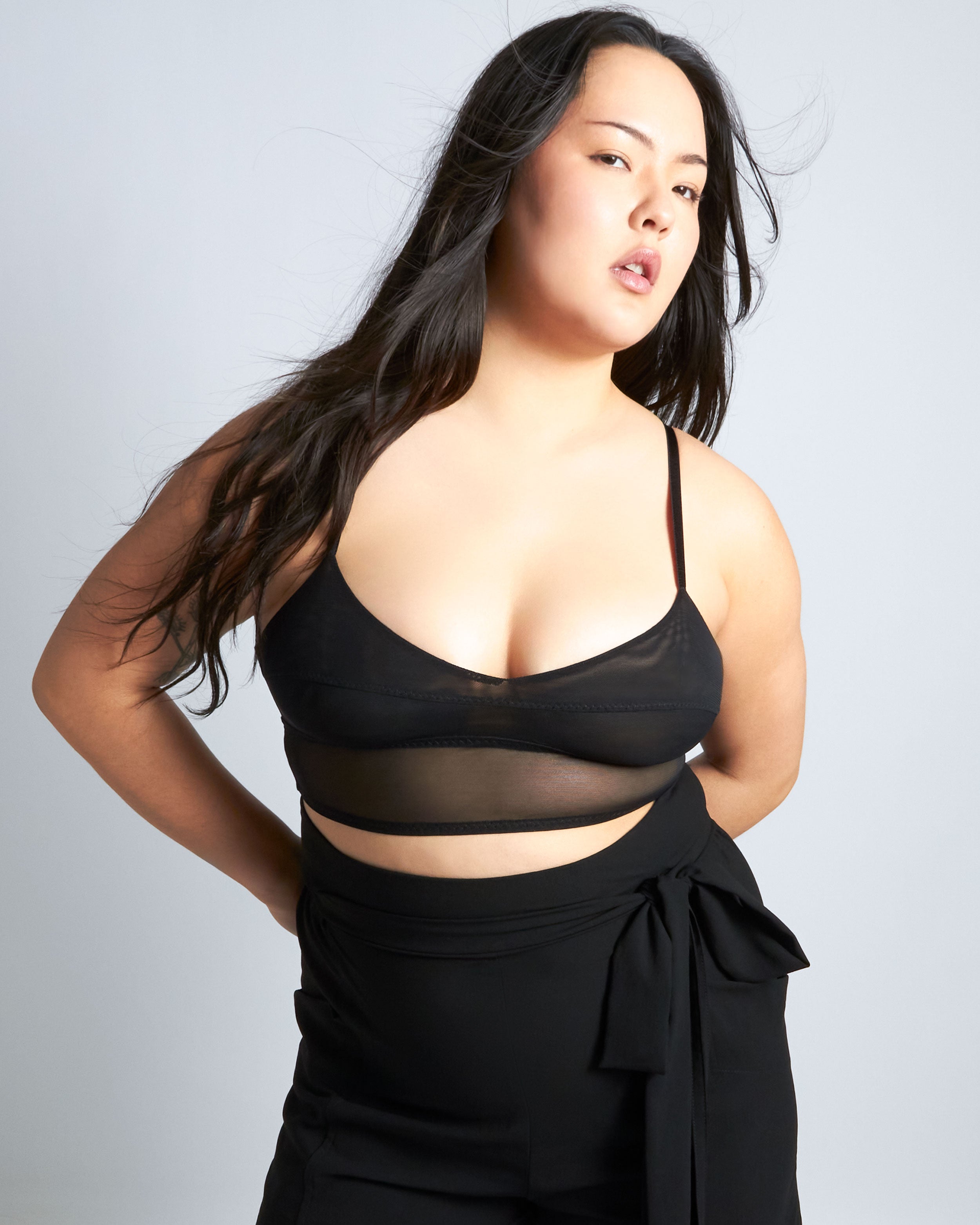 maliamills.com - tulle girl next door - black tulle