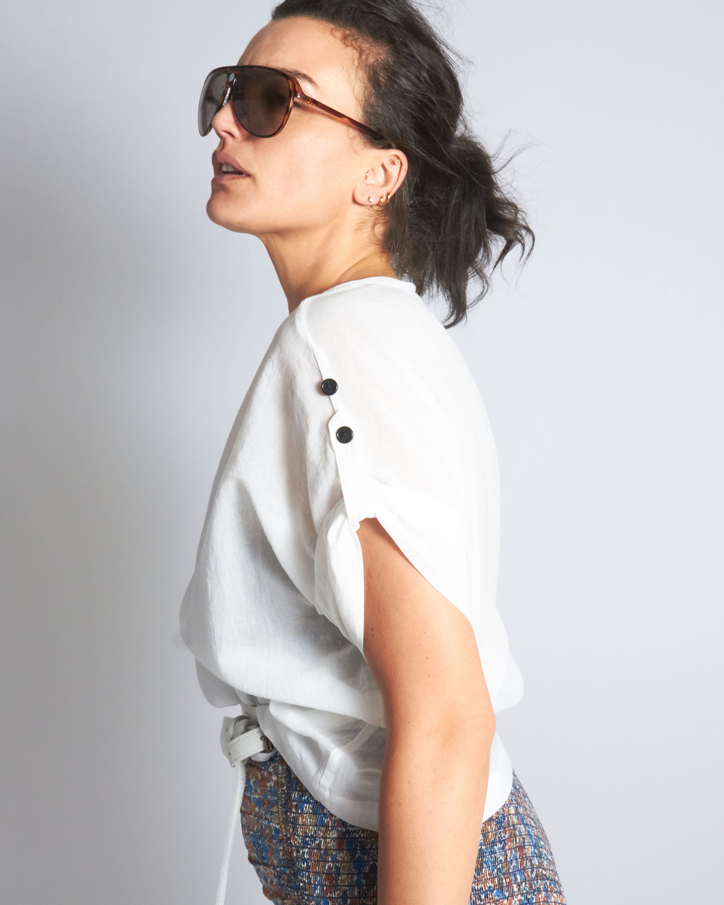 maliamills.com - priscilla tee - white cotton chiffon