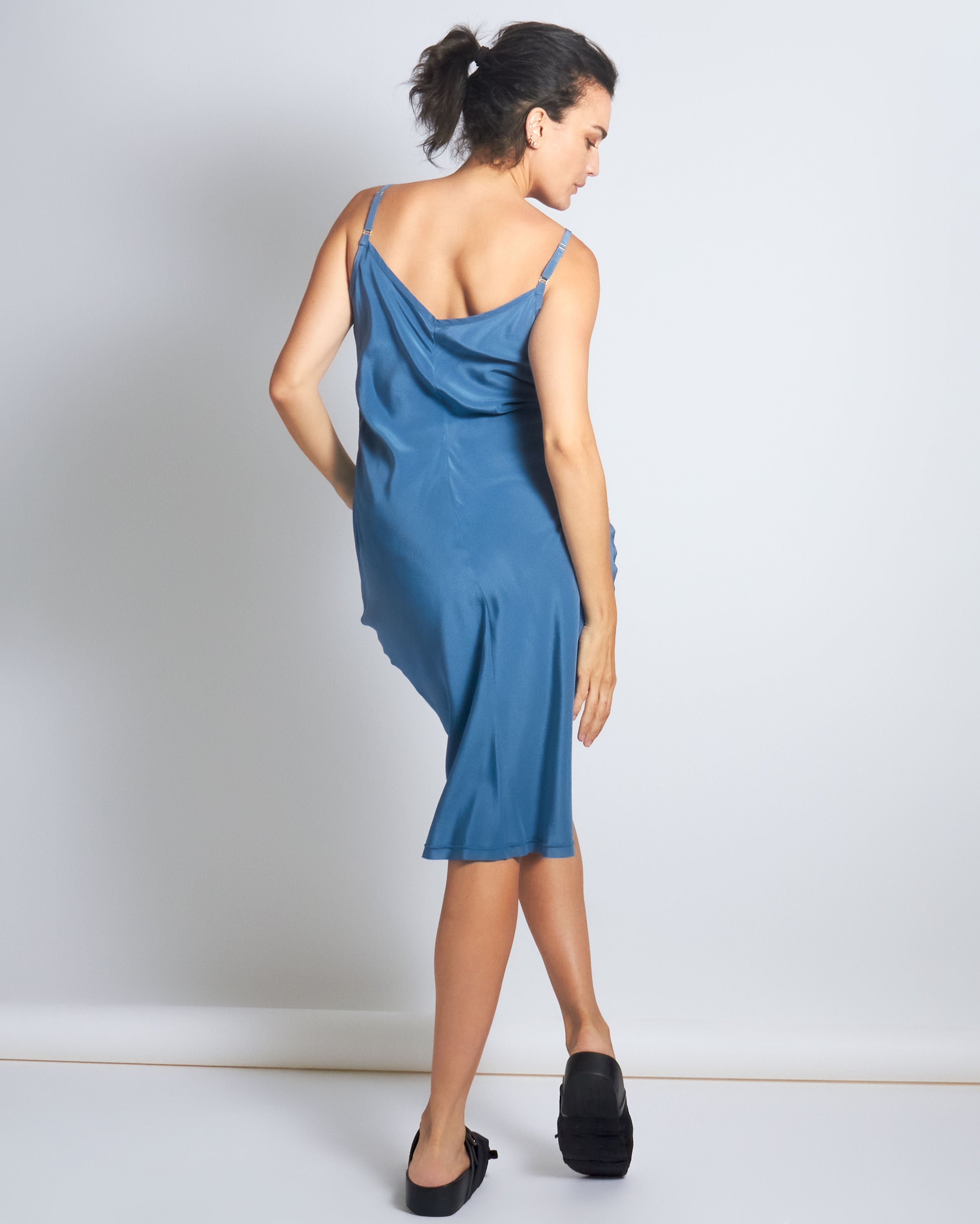 maliamills.com - stevie slip dress - benatar blue silk