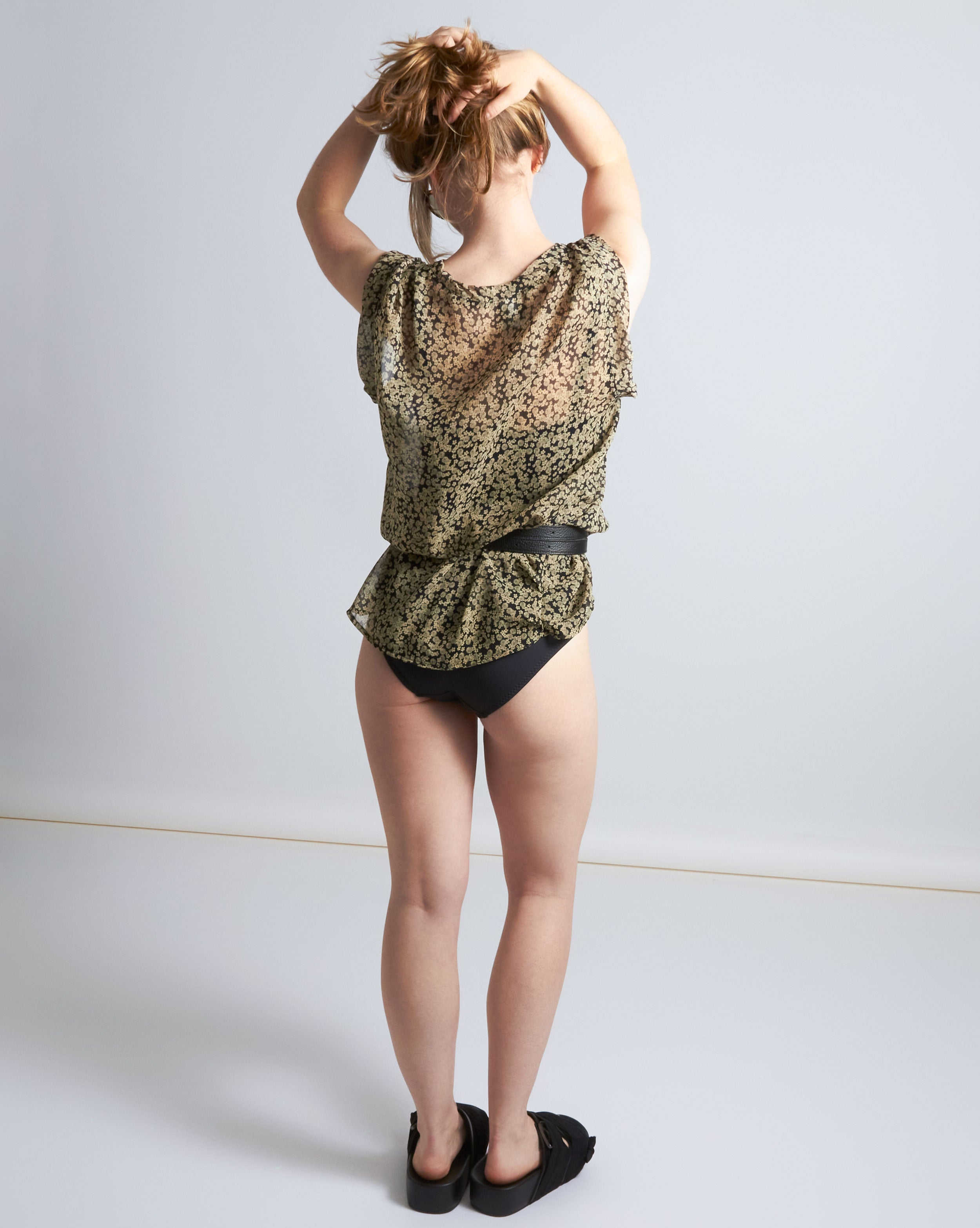 maliamills.com - snyder tee - oshibana floral chiffon