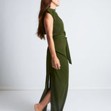 maliamills.com - jade dress - green day green crepe