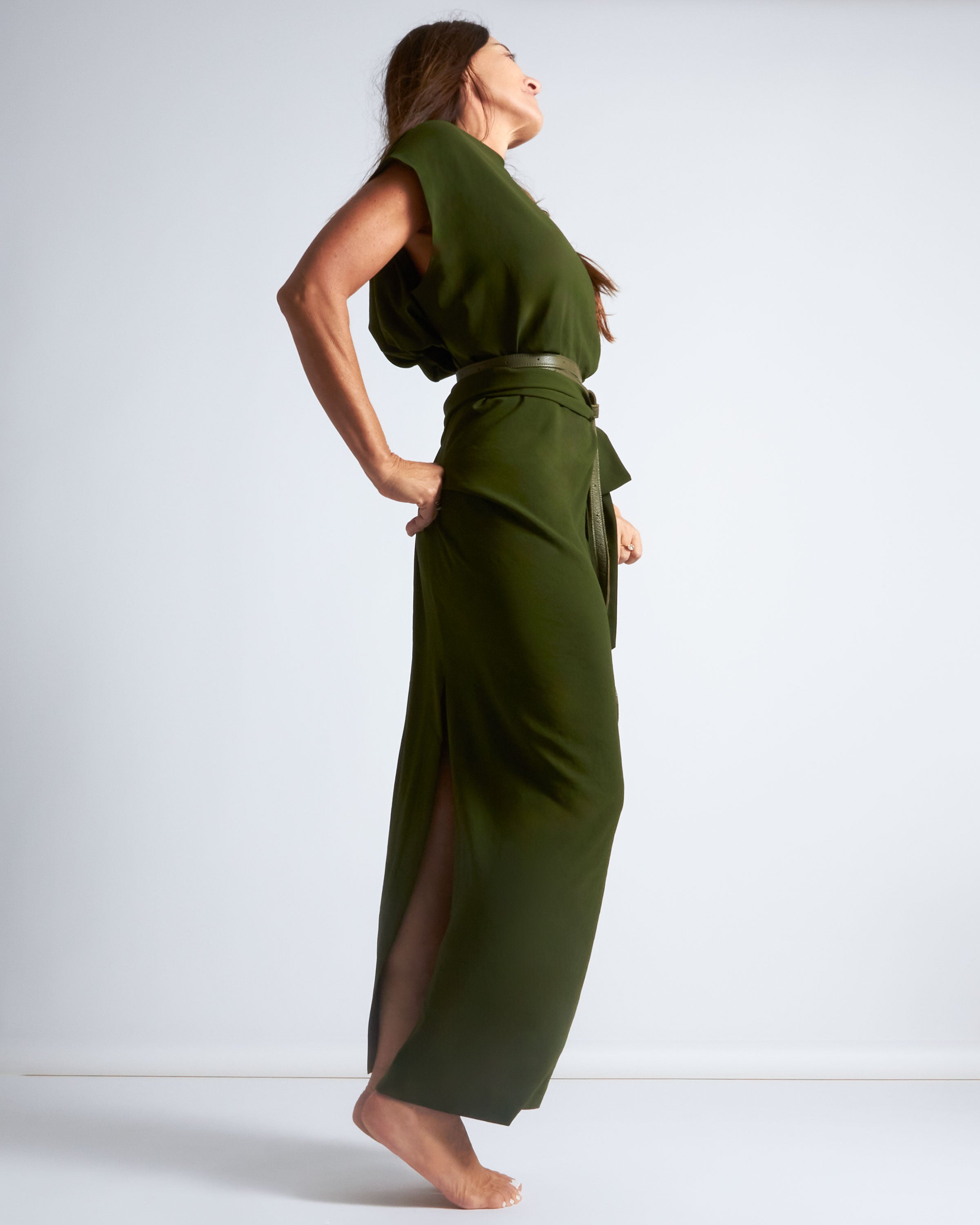 Jade Wrap Dress | Effortless Designer Travel Style Black CREPE / MEDIUM Jade Wrap Dress | Effortless Designer Travel Style Black CREPE / MEDIUM