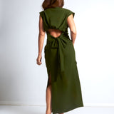 maliamills.com - jade dress - green day green crepe