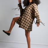 maliamills.com - kiki coverup - harley plaid cotton