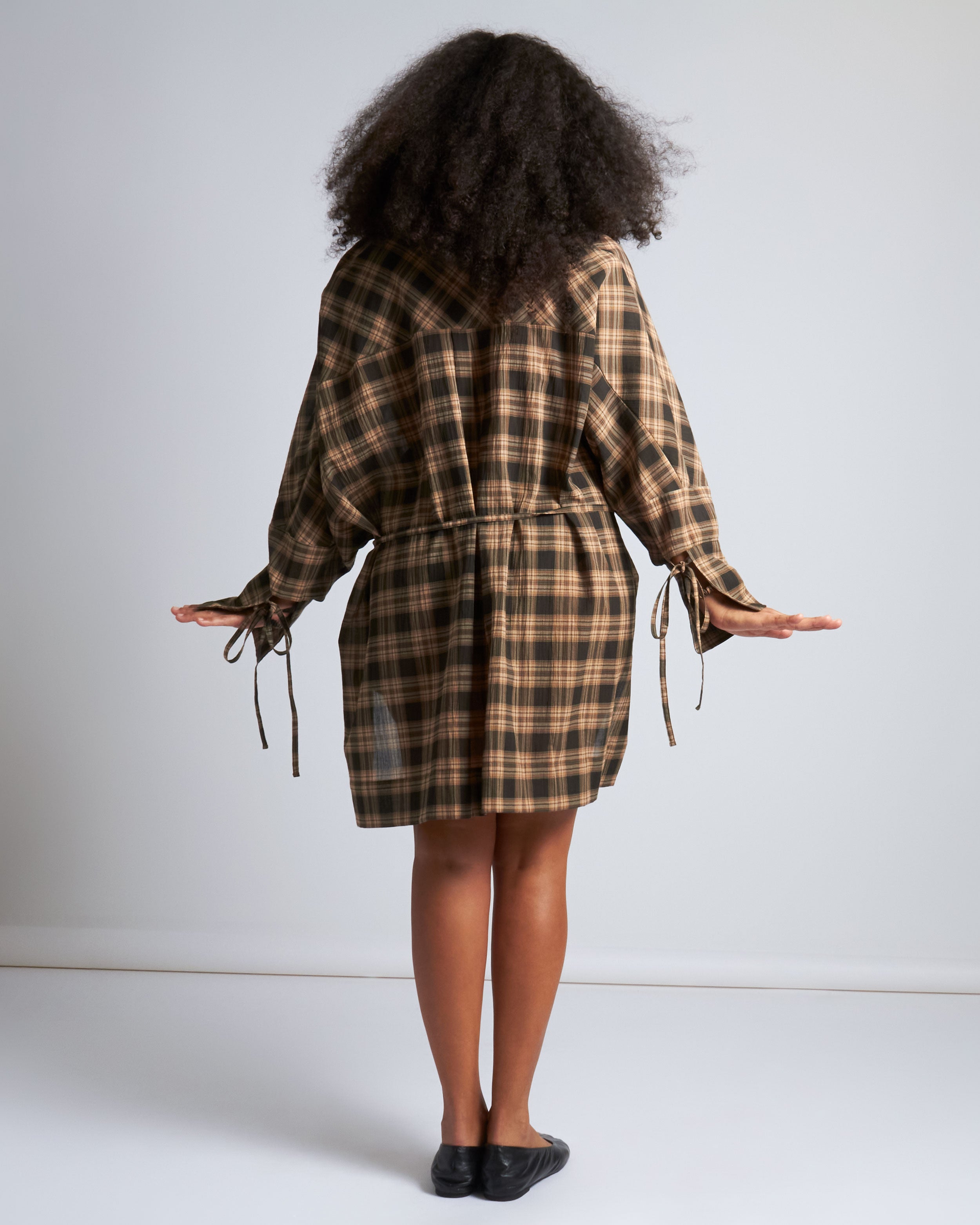 maliamills.com - kiki coverup - harley plaid cotton