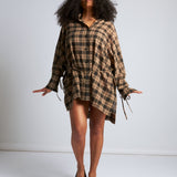 maliamills.com - kiki coverup - harley plaid cotton