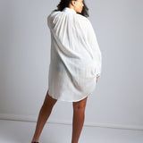 maliamills.com - ladyjane tunic - white cotton chiffon