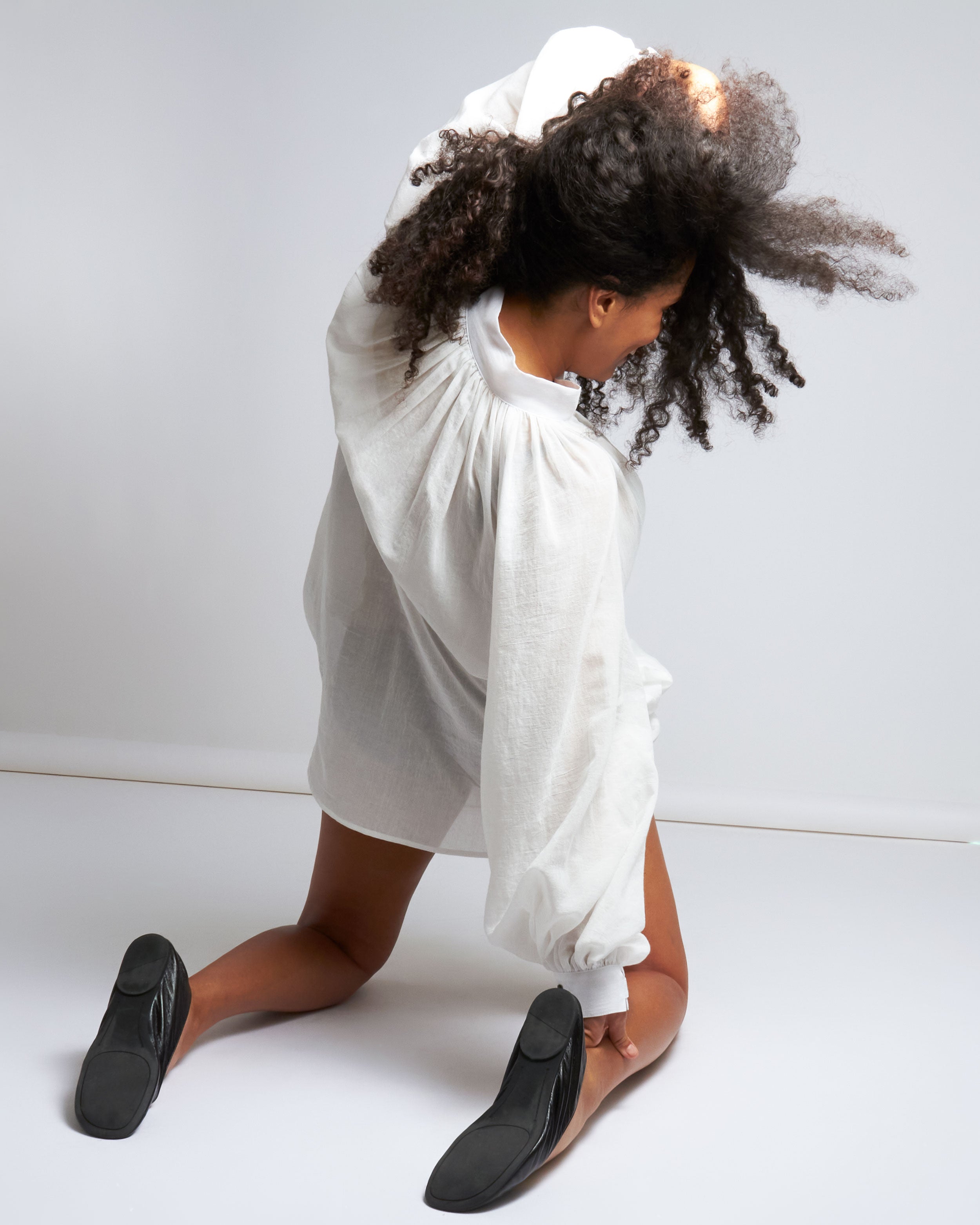 maliamills.com - ladyjane tunic - white cotton chiffon