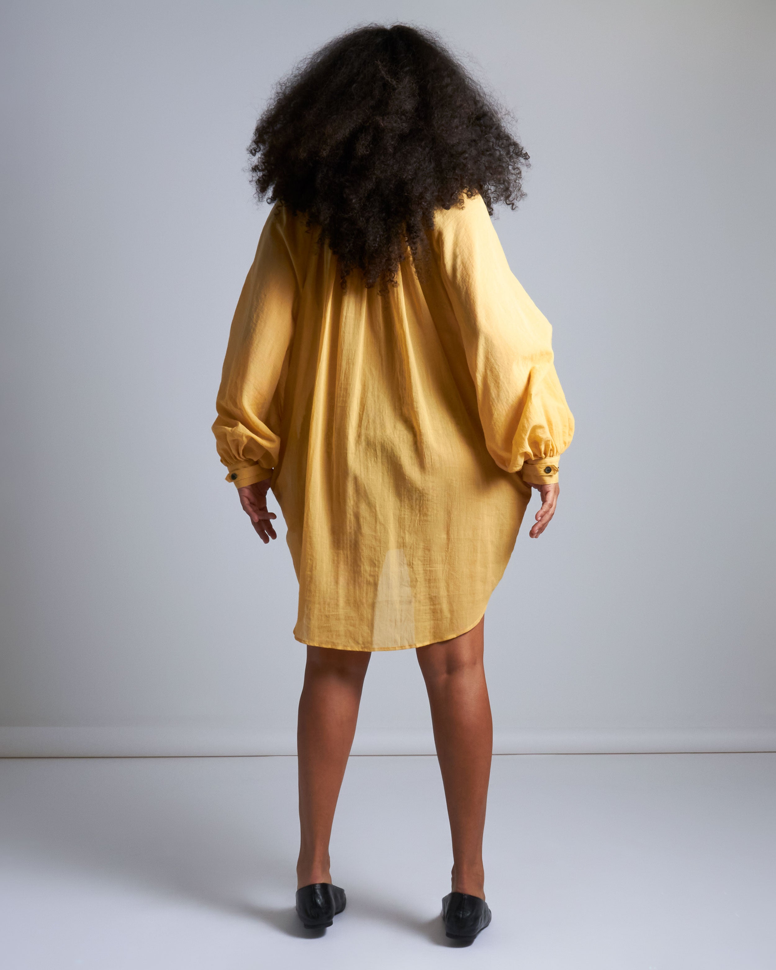 maliamills.com - ladyjane tunic - cassatt yellow cotton chiffon