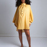 maliamills.com - ladyjane tunic - cassatt yellow cotton chiffon