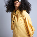 maliamills.com - ladyjane tunic - cassatt yellow cotton chiffon
