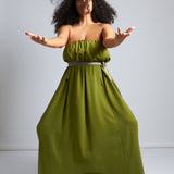 maliamills.com - seraphina dresss - holsta green crepe - pre - order