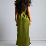 maliamills.com - seraphina dresss - holsta green crepe - pre - order