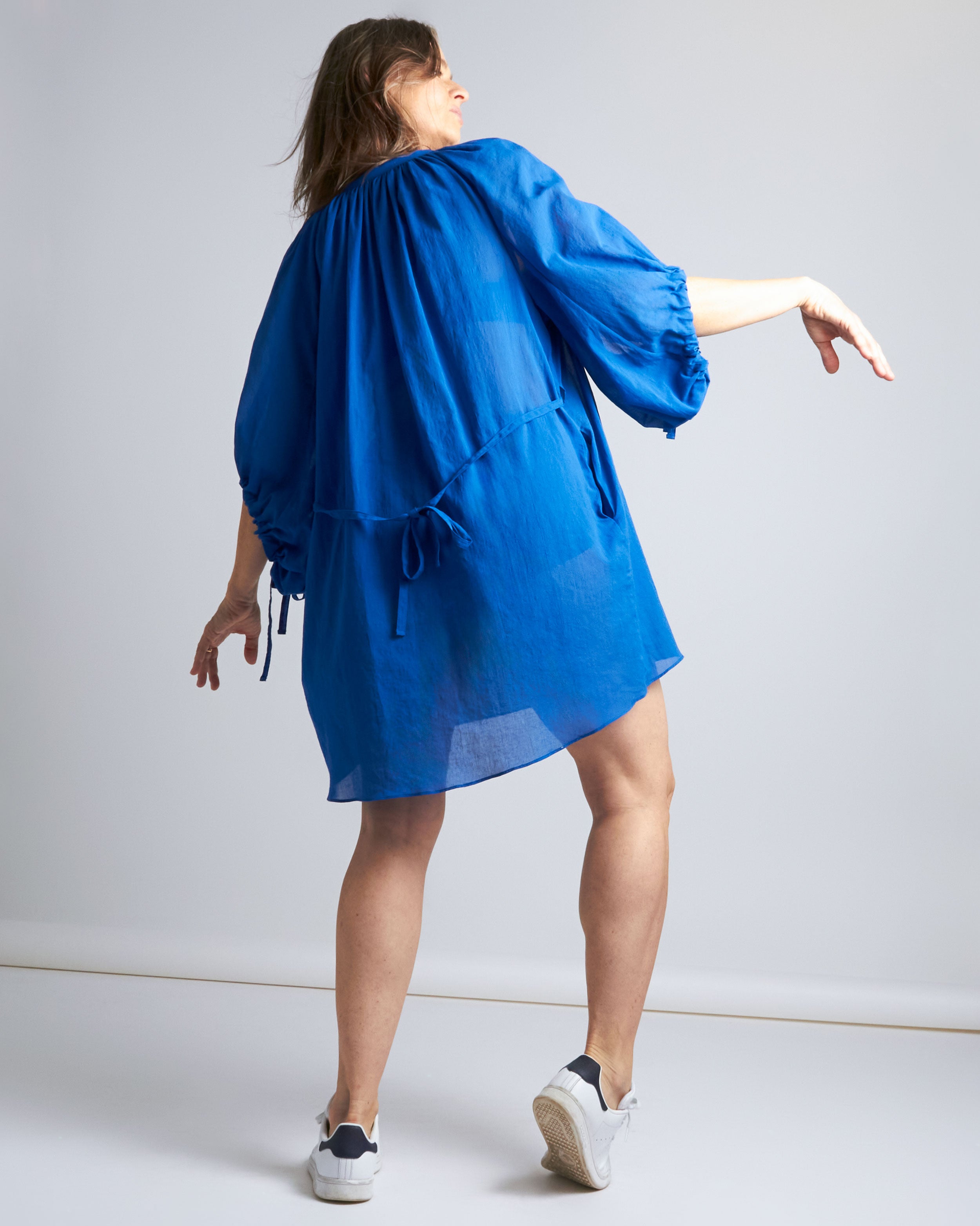 maliamills.com - giamini tunic - morisot blue cotton chiffon