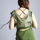 maliamills.com - kara skirt - gwen green silk - pre - order