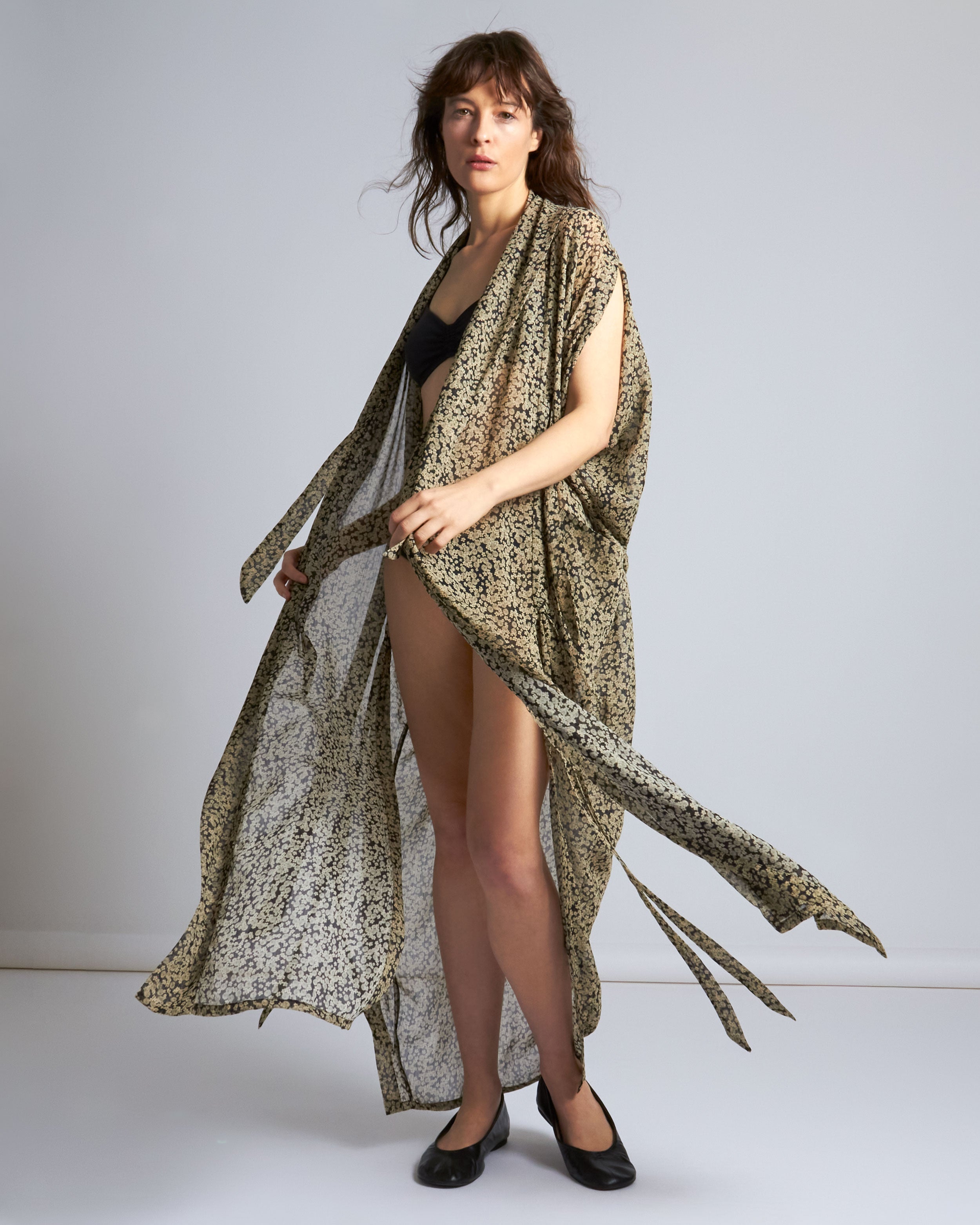 maliamills.com - richelle robe - oshibana floral chiffon