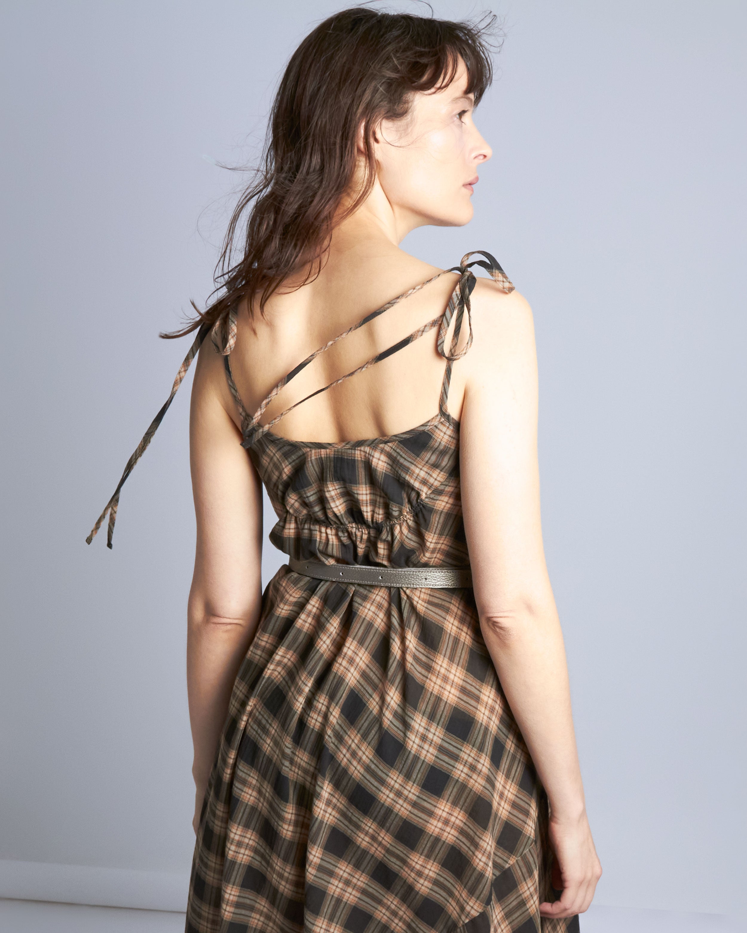 maliamills.com - geena belt - gunmetal leather