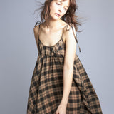 maliamills.com - joni dress - harley plaid cotton