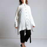 maliamills.com - kiki coverup - white cotton chiffon
