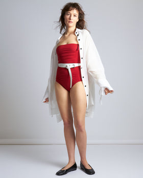 maliamills.com - kiki coverup - white cotton chiffon