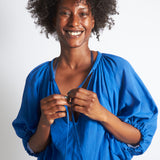 maliamills.com - giamini tunic - morisot blue cotton chiffon