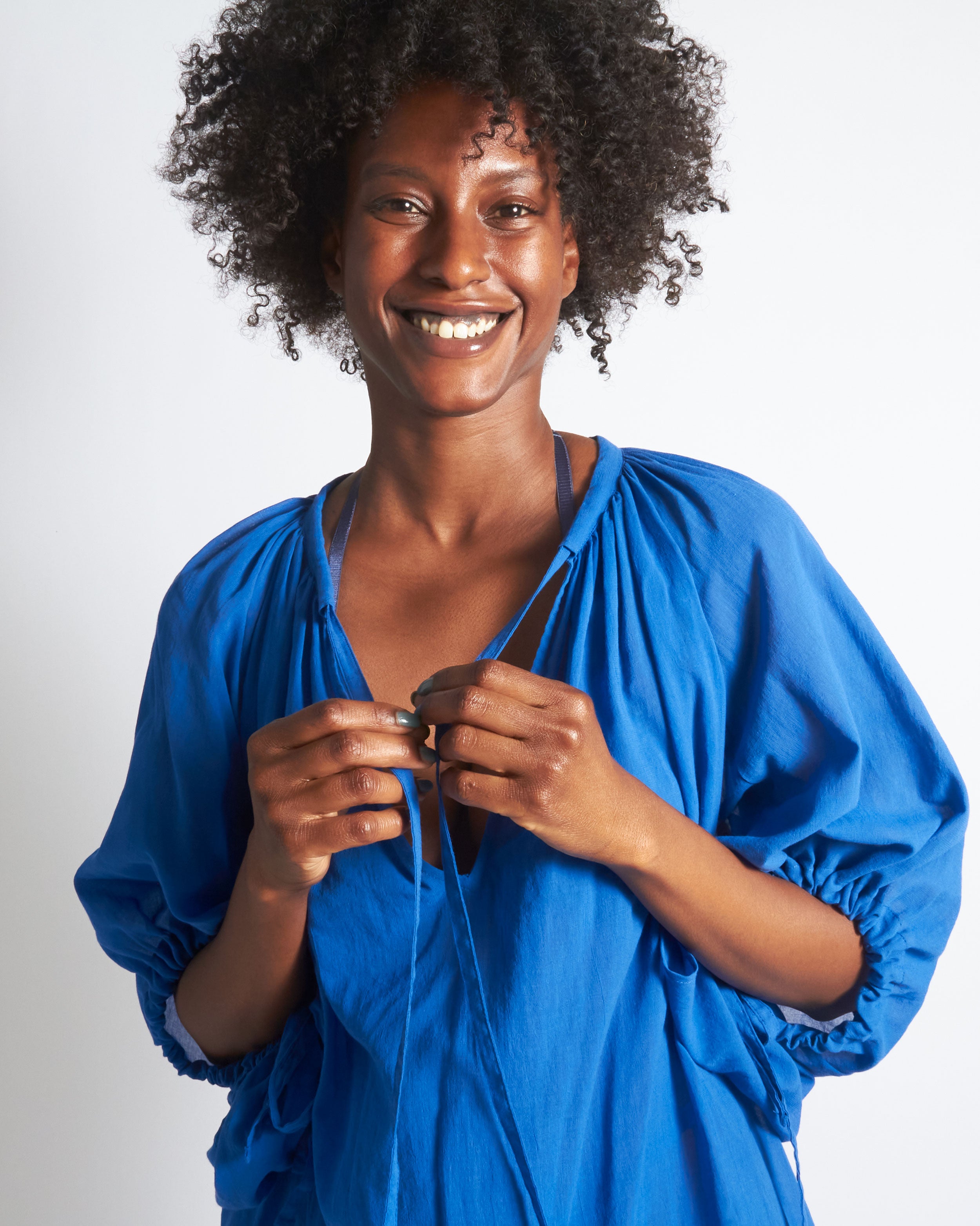 maliamills.com - giamini tunic - morisot blue cotton chiffon