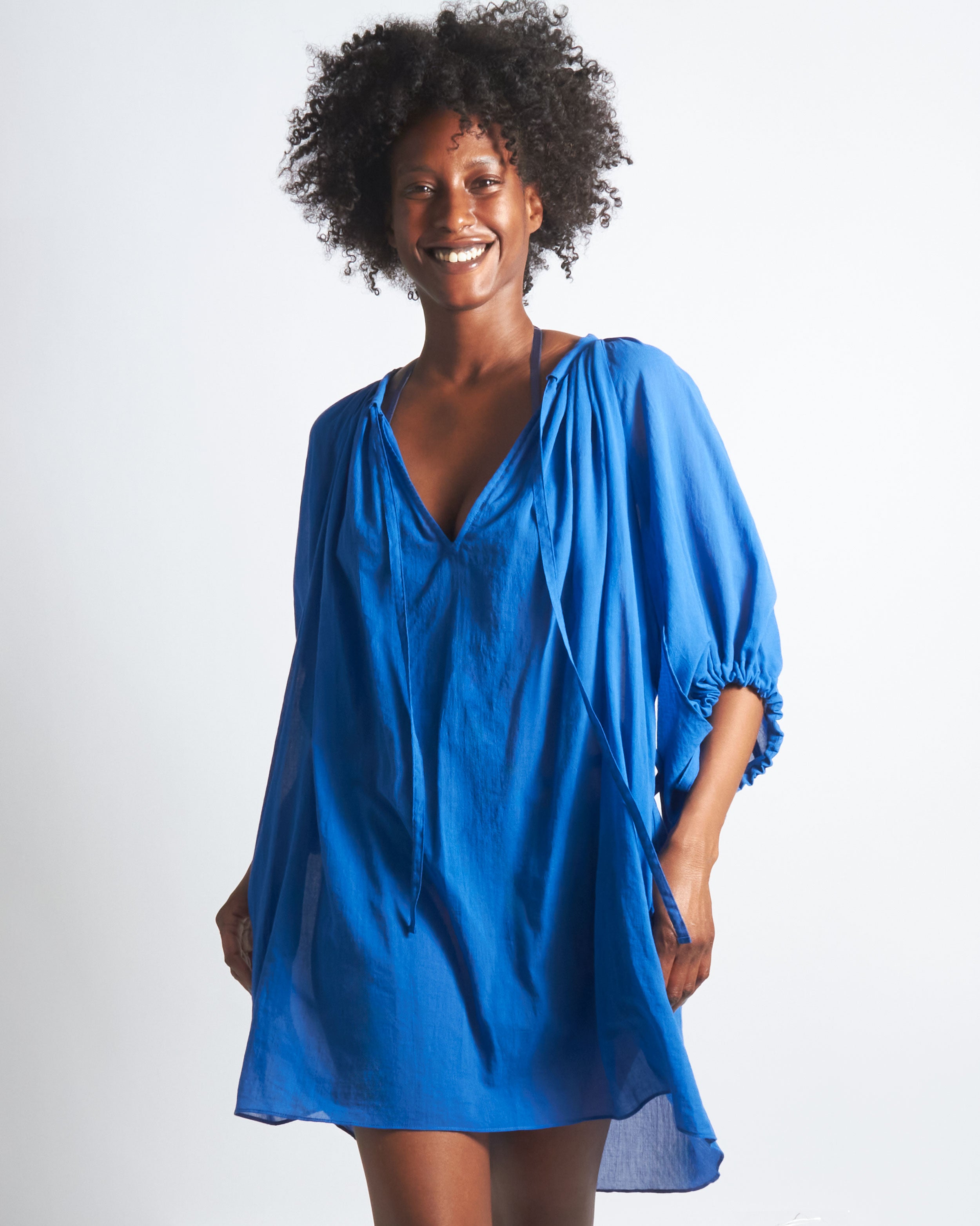 maliamills.com - giamini tunic - morisot blue cotton chiffon