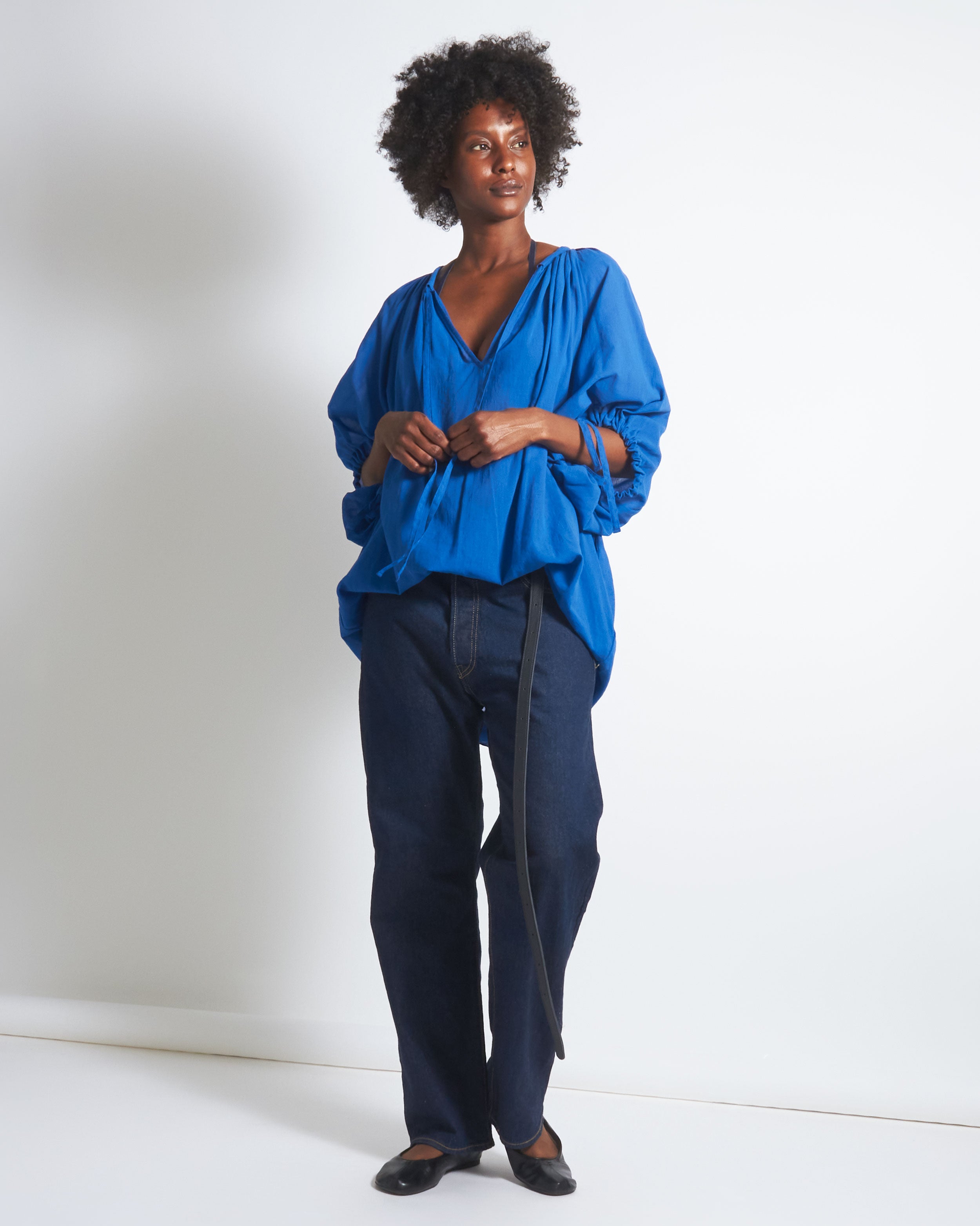 maliamills.com - giamini tunic - morisot blue cotton chiffon