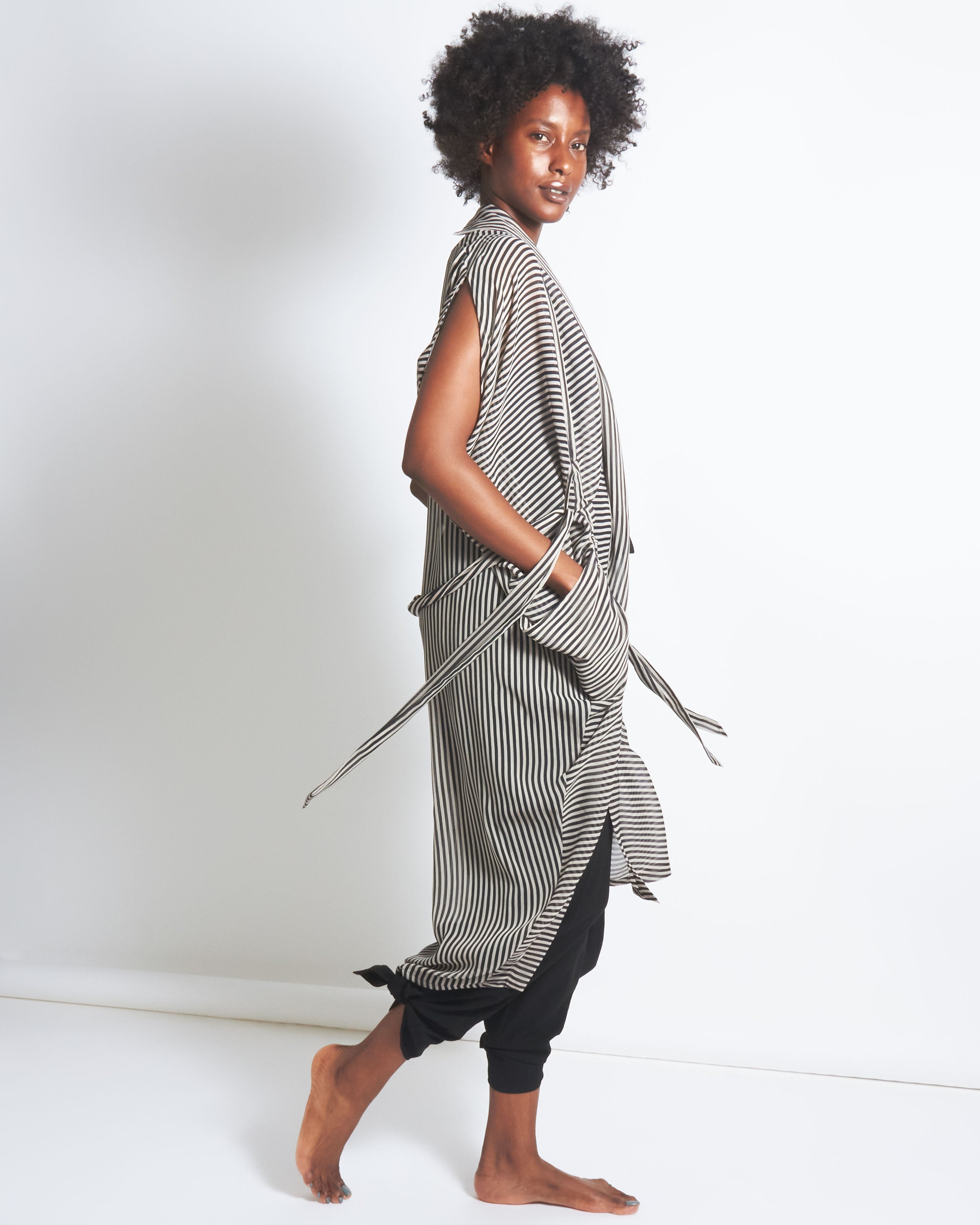 maliamills.com - nico robe - debbie stripe georgette