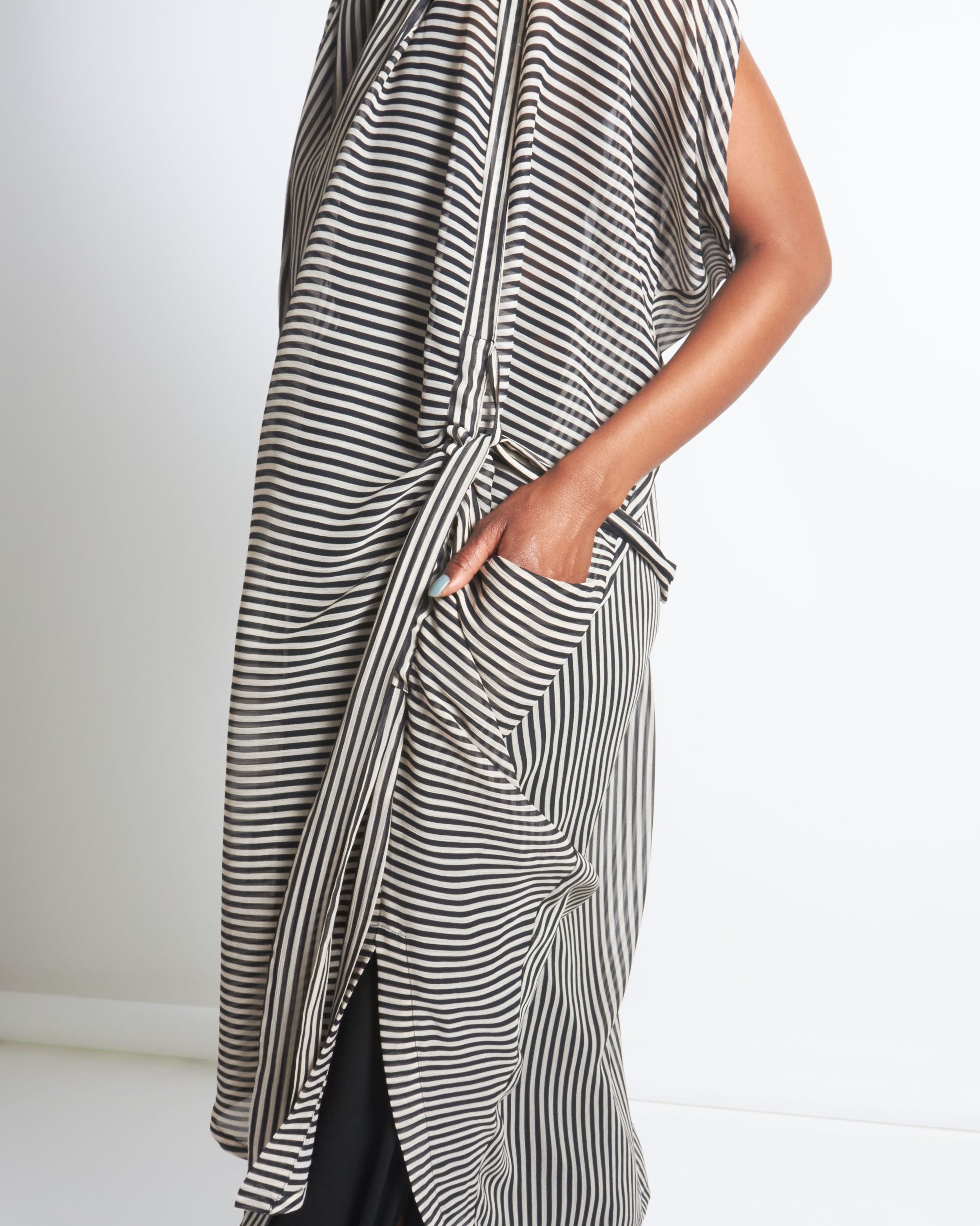 maliamills.com - nico robe - debbie stripe georgette