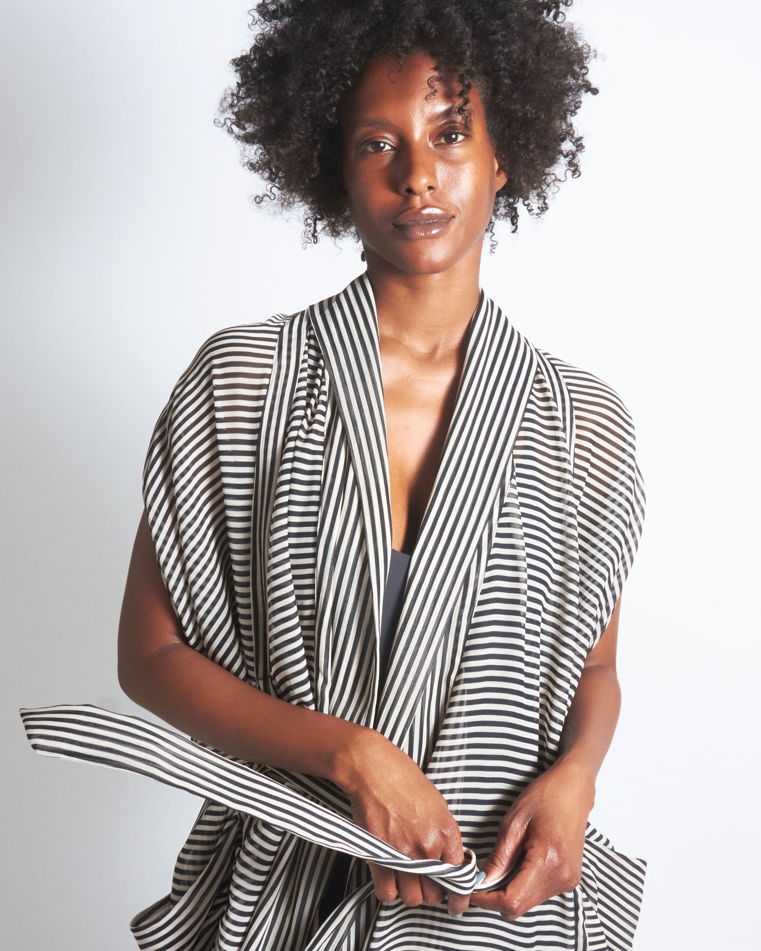 maliamills.com - nico robe - debbie stripe georgette