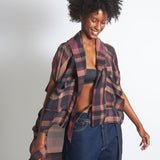 maliamills.com - kusama kimono - patti plaid - pre-order