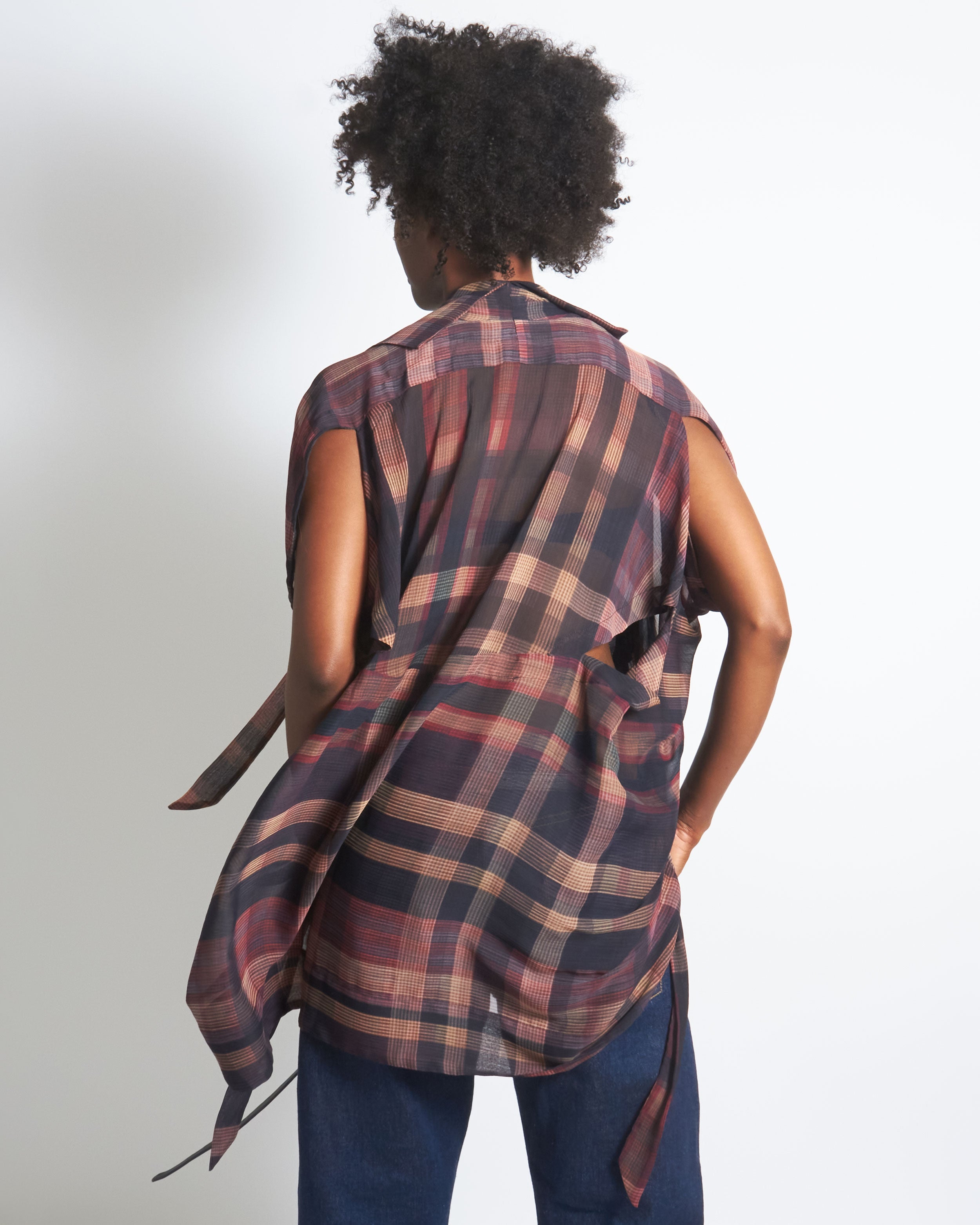 maliamills.com - kusama kimono - patti plaid - pre-order