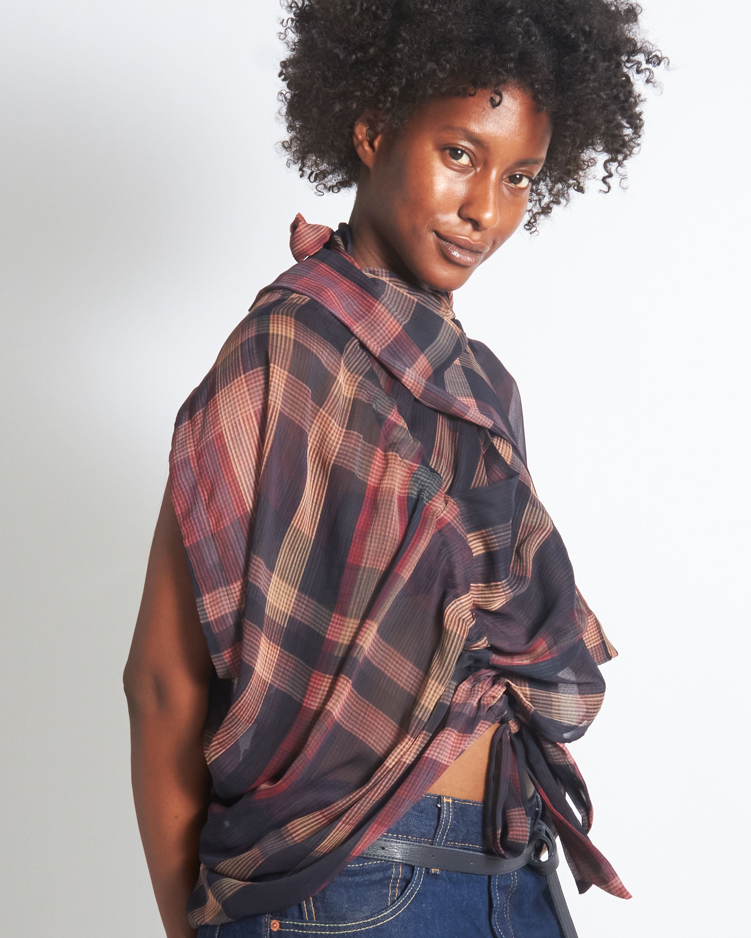 maliamills.com - kusama kimono - patti plaid - pre-order